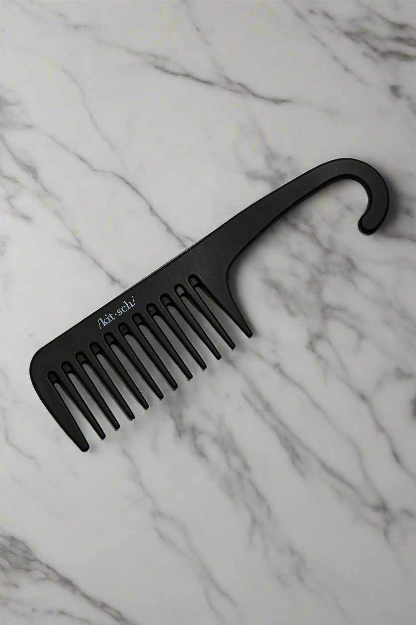 Wide Tooth Comb in Recycled Plastic