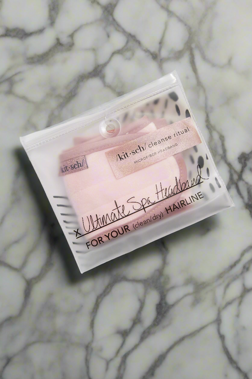 Microfiber Spa Headband Blush
