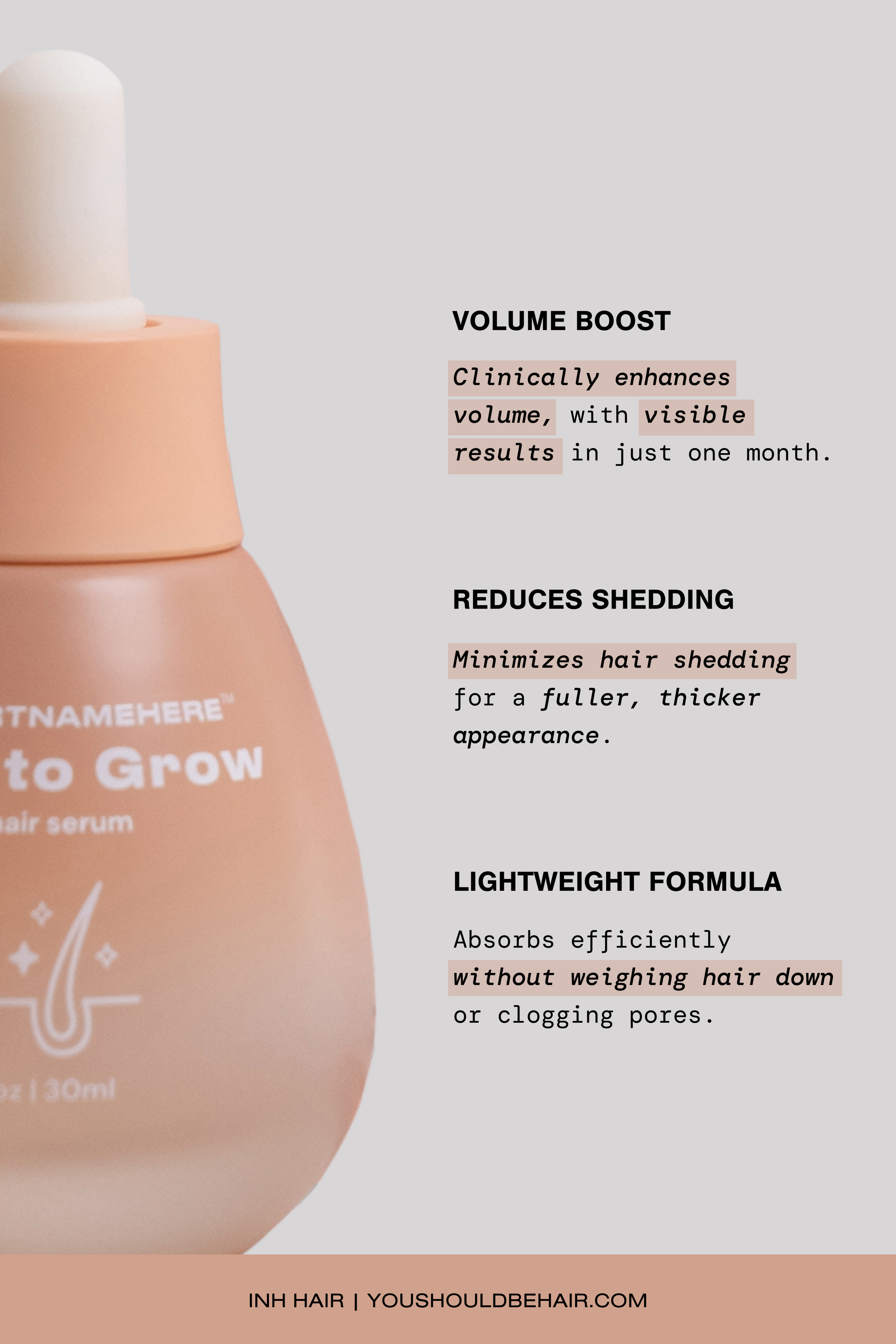 G2G Got to Grow Peptide + Biotin Scalp Serum