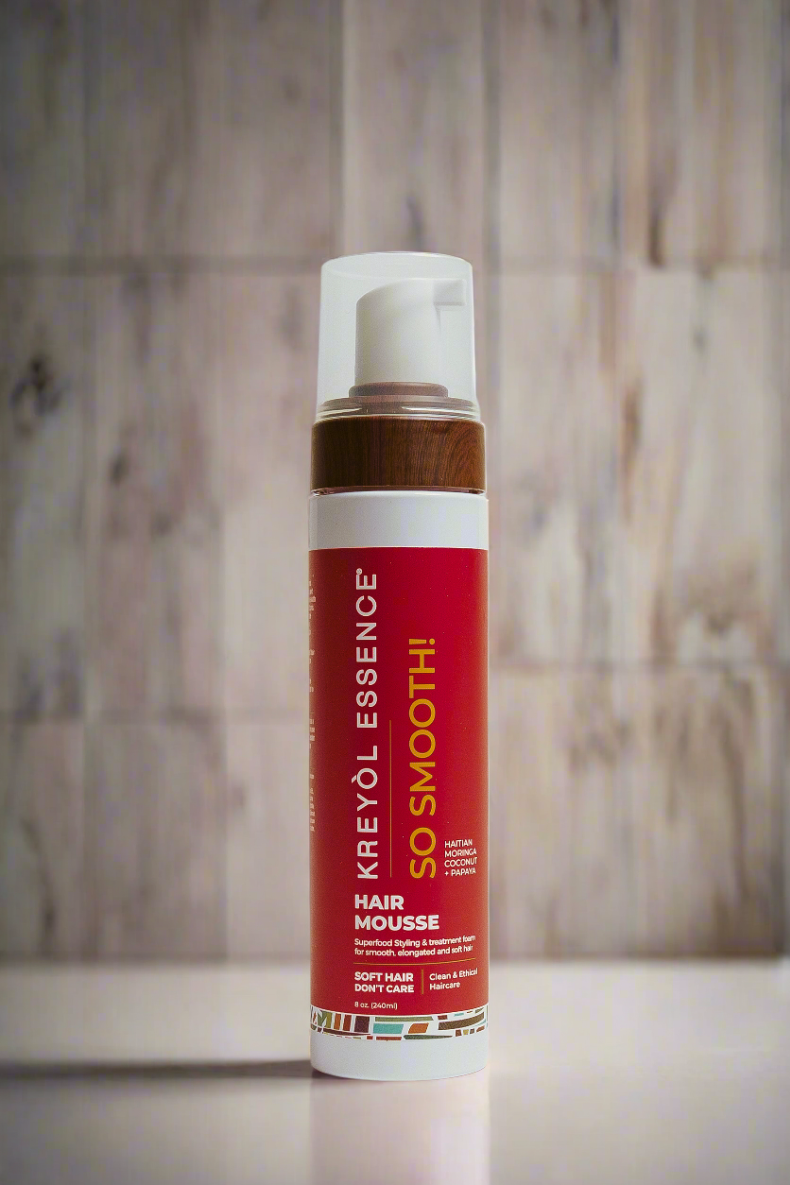 Mango & Moringa: "So Smooth" Hair Mousse (8oz)