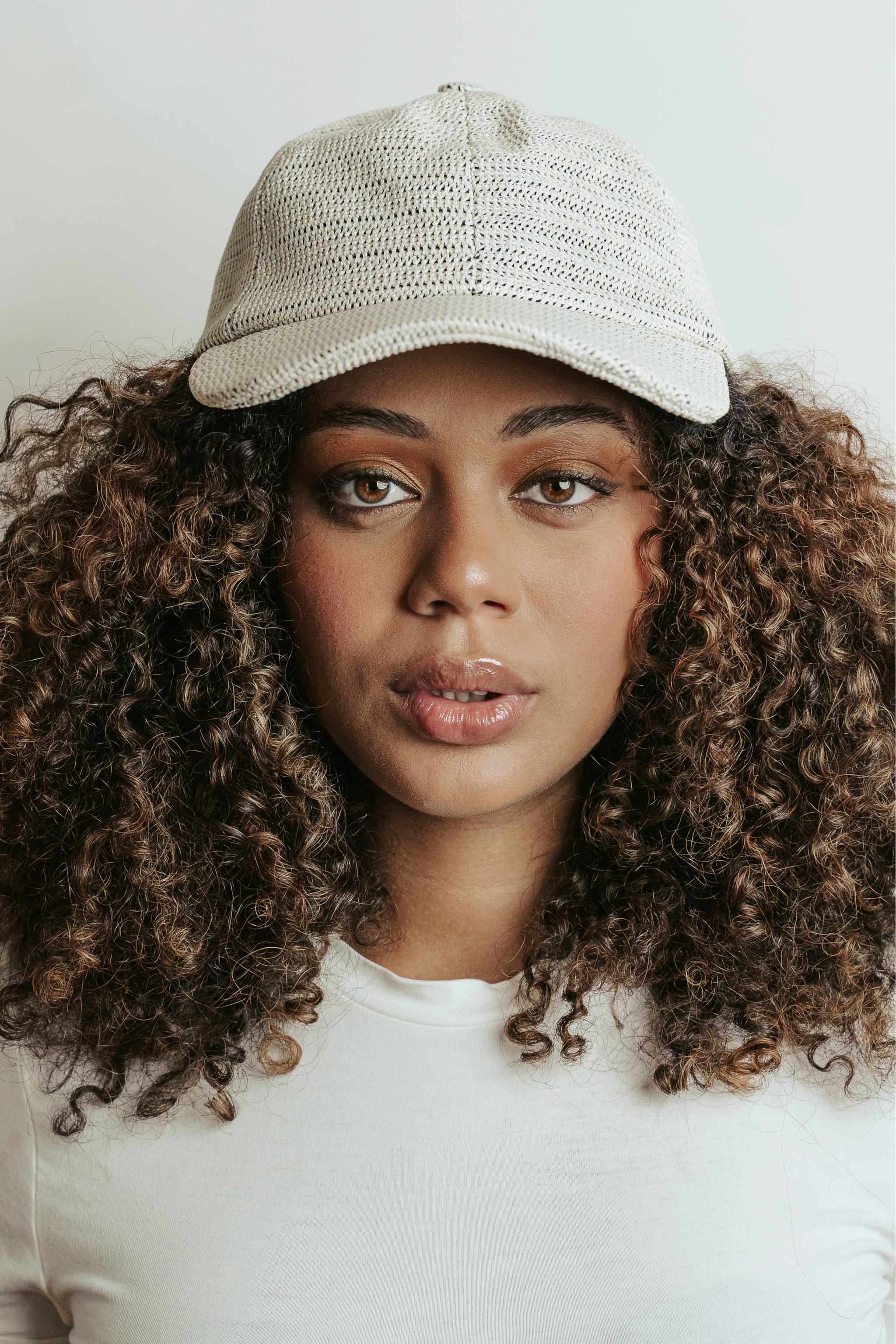 Ivory Raffia Baseball Cap – Youshouldbehair