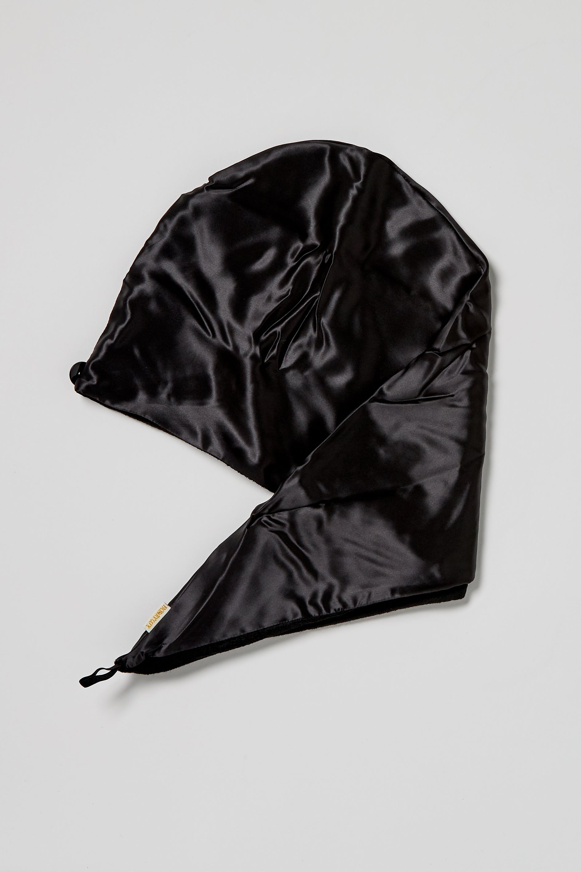 Honeylux-Reversible-Silk-Hair-Wrap-Black