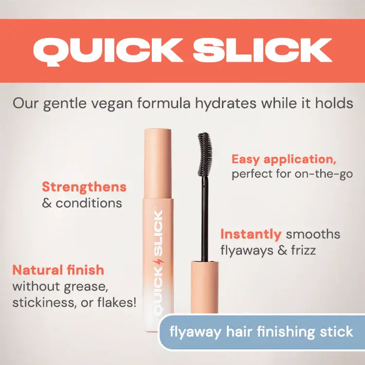 Quick Slick Flyaway Hair Gel Finishing Stick: Peach Tart