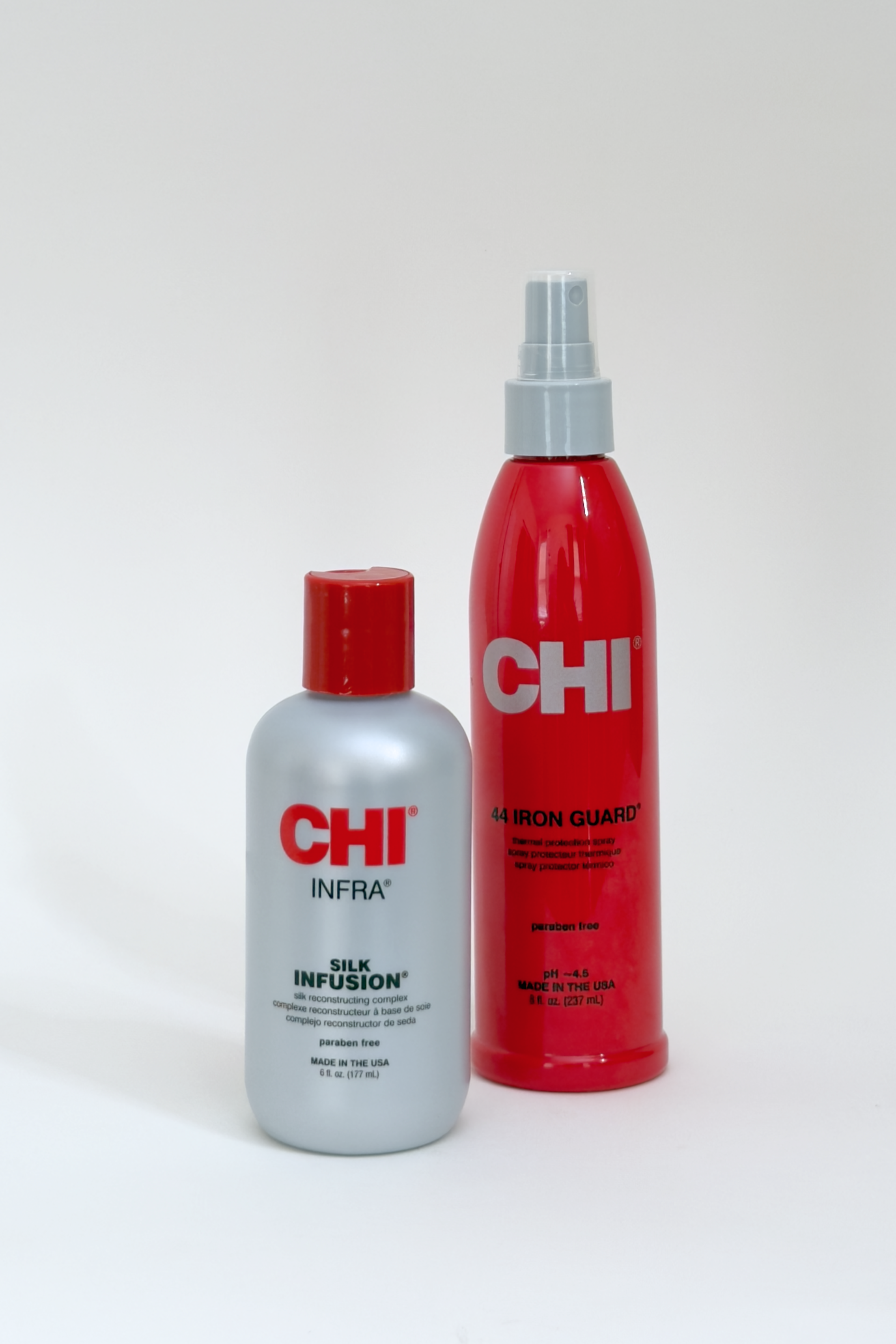 Chi Silk Infusion & Iron Guard Heat Protection Duo