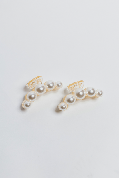 Pearl Hair Claw Set of 2