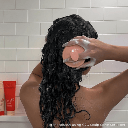 G2G Scalp Scrubber | Multi-use Scalp Massager & Shampoo Brush