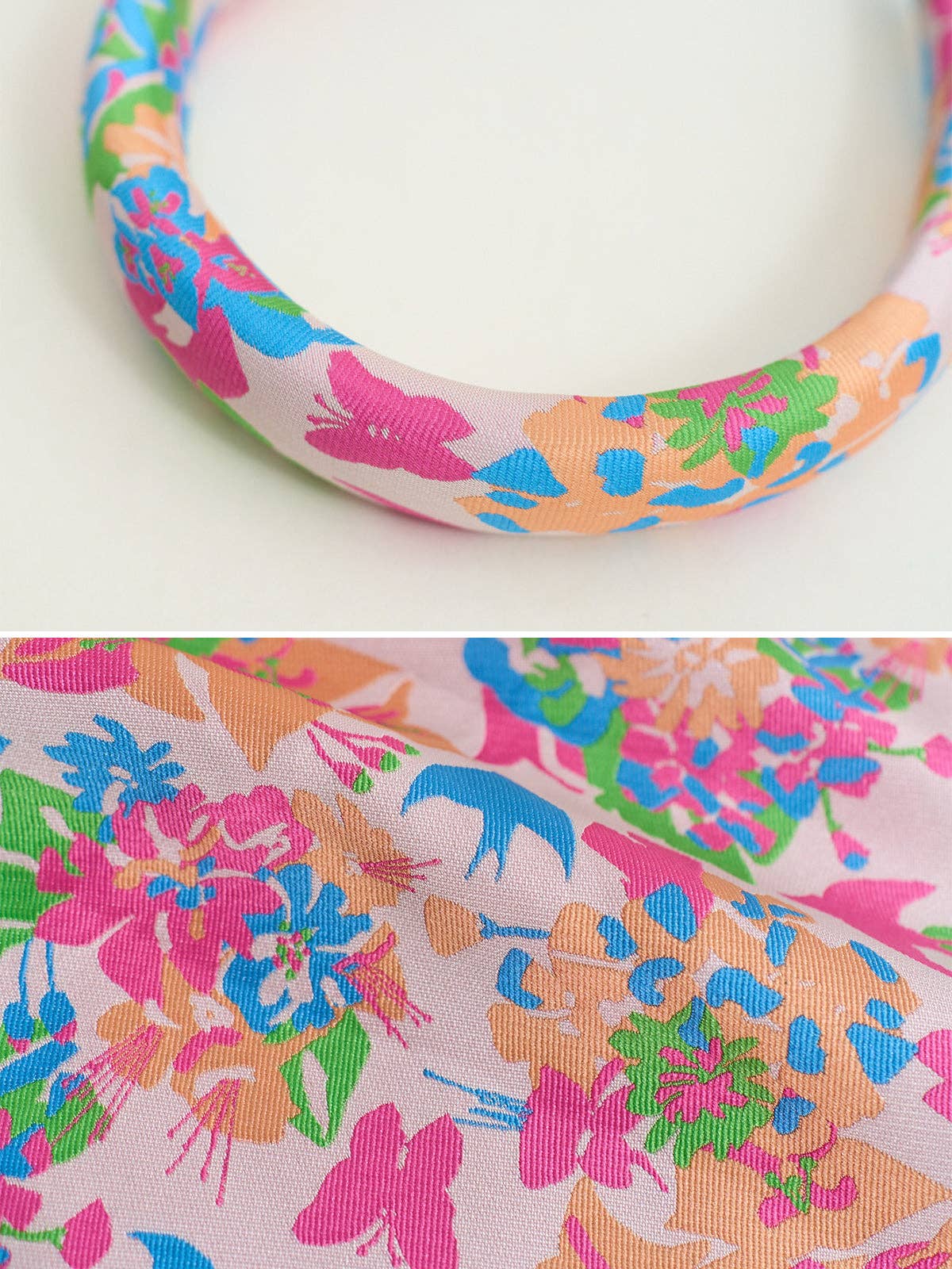 FRIDA x LOST PATTERN "Frida's Garden" Jacquard Hairband - Pastel