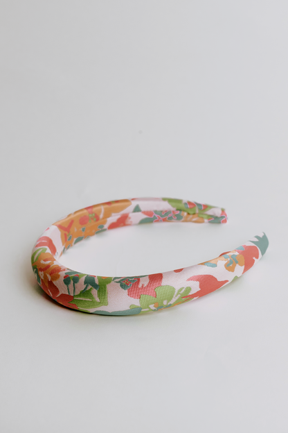 FRIDA x LOST PATTERN "Frida's Garden" Jacquard Hairband - Pastel