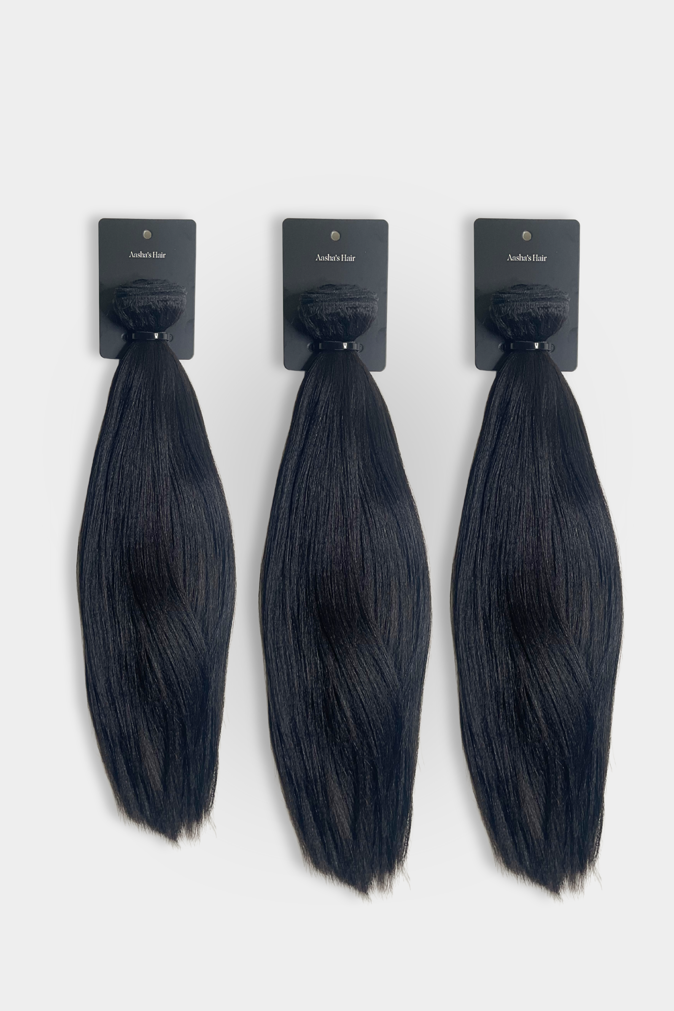 Soft Yaki - 20" 22" 22" - Weft Bundle Package of 3