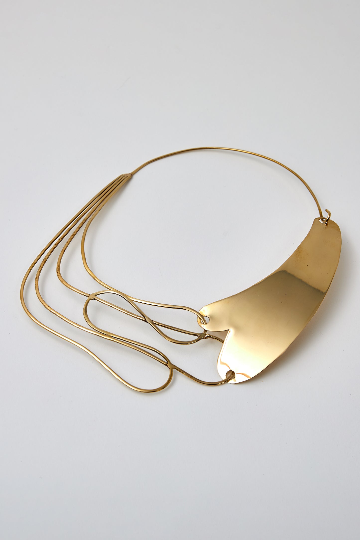 Bisjoux-Storm-Brass-Modern-Industrial-Collar-Necklace