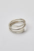 Coiled Wrap Ring Silver