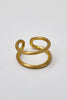 Double Arch Ring Gold