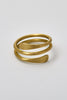 Coiled Wrap Ring Gold