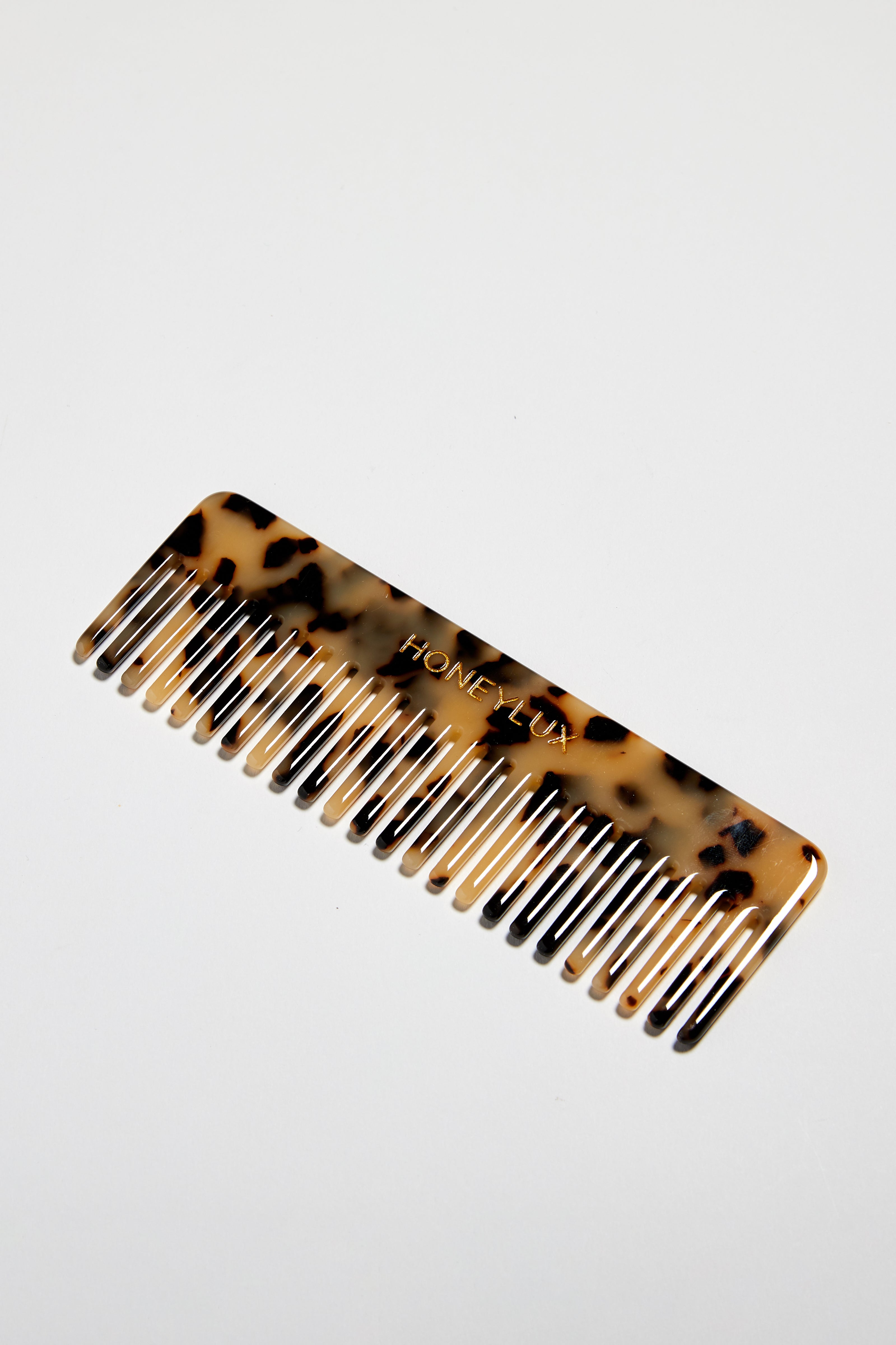 Honeylux-Acetate-Detangling-Comb-Tortoise-Shell