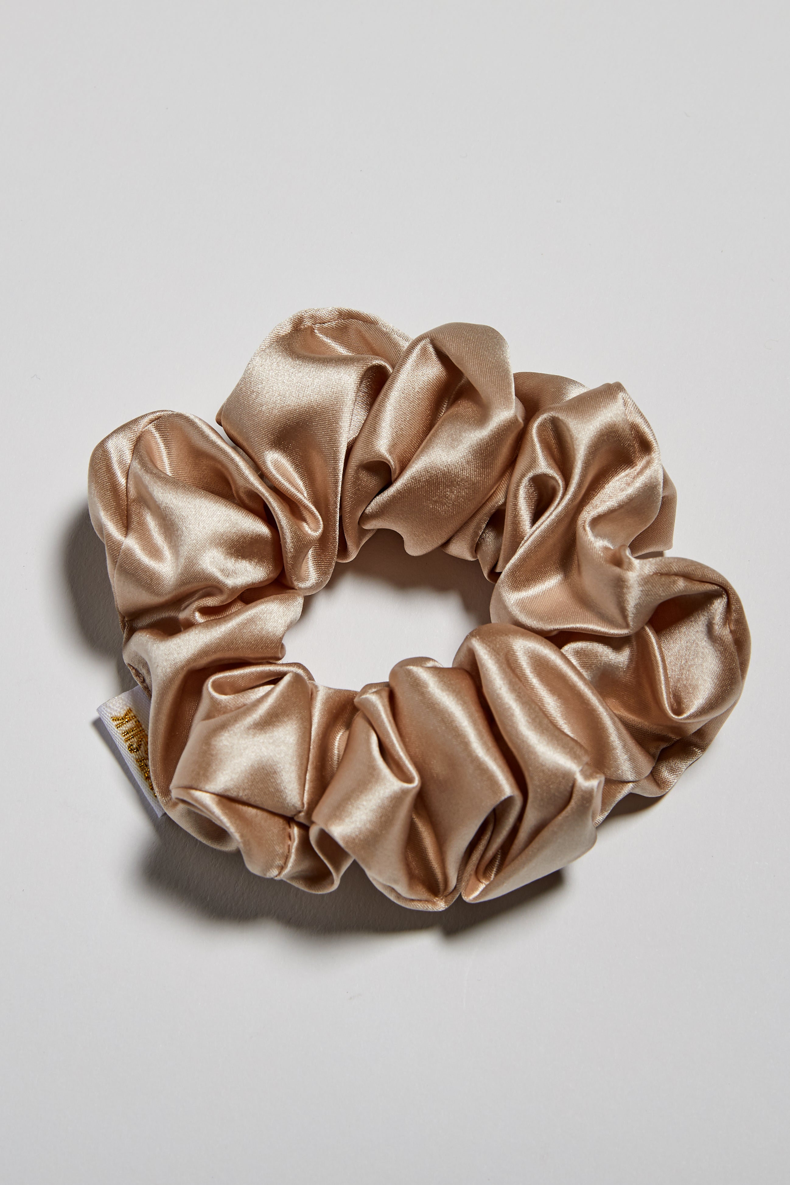 Honeylux-Champagne-Premium-Silk-Scrunchie