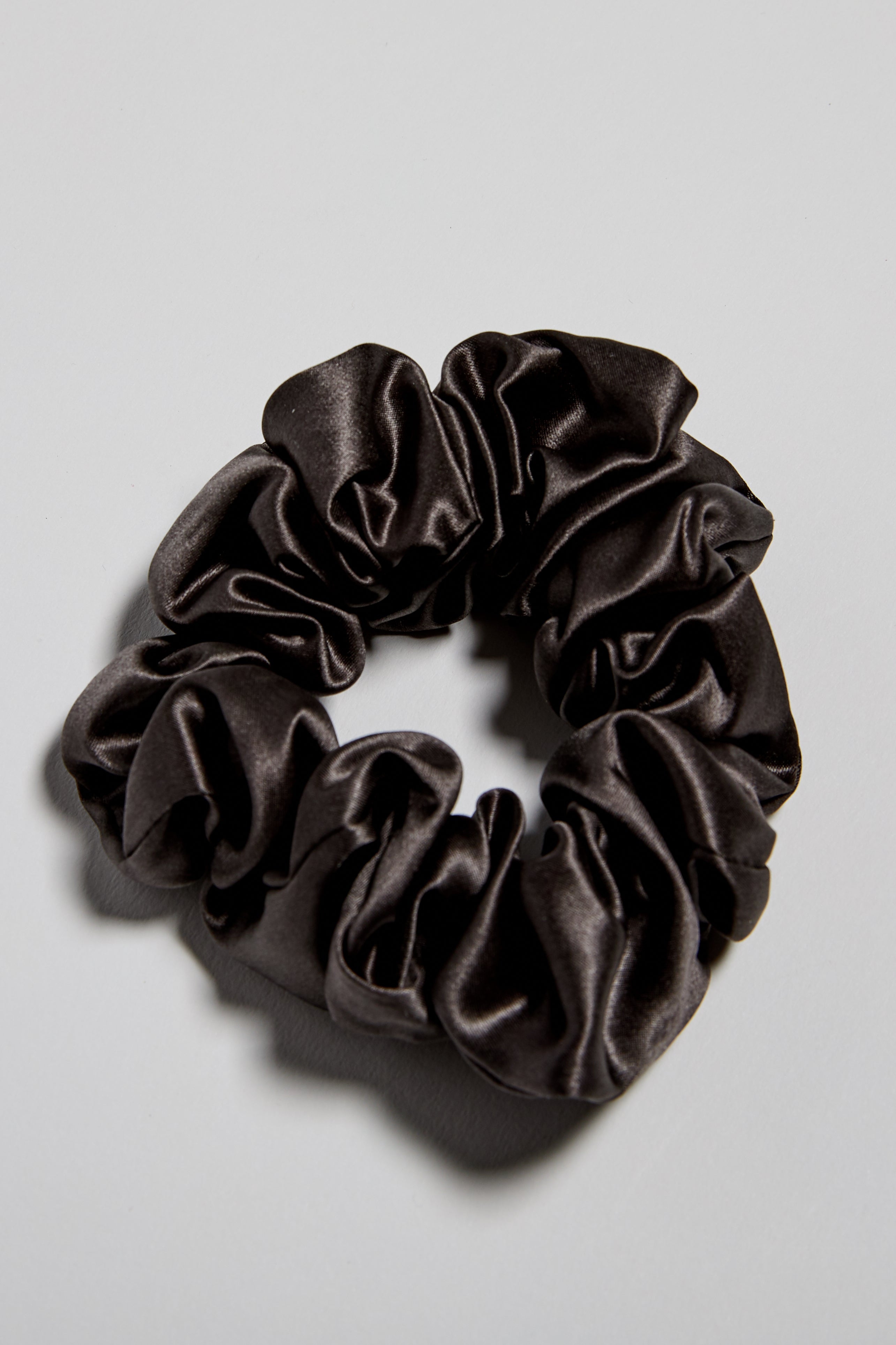 Honeylux-Ash-Grey-Premium-Organic-Silk-Scrunchie