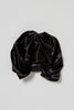 Organic Silk Hair Turban Black