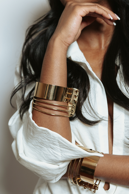 Bisjoux-Brass-Modern-Wired-Bracelet-Armlet-Arm-Cuff